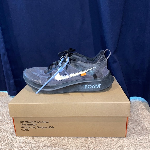 off white zoom fly black stockx